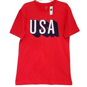 GAP Factory Lived-In USA T Shirt Men's Medium
